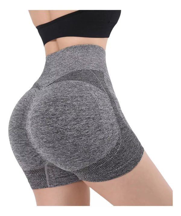 Short feminino empina bumbum - Cinza