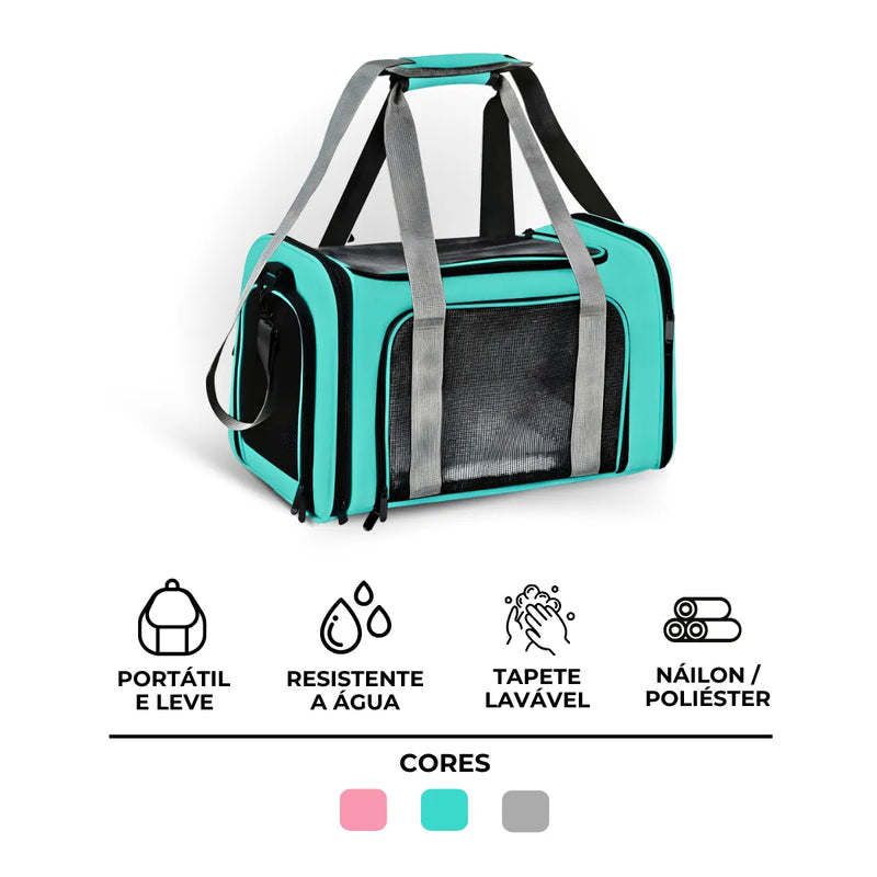 Bolsa de viagem para transporte Pet - Azul