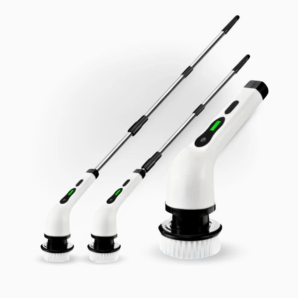 Esfregão elétrico versátil de limpeza 360° giratório