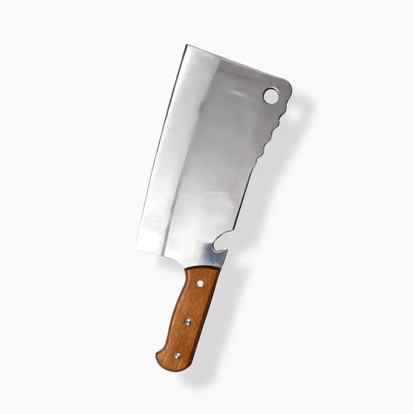 Cutelo de corte de aço inoxidável multiuso para cortes de legumes e carnes