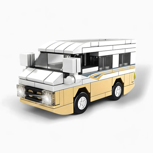 Brinquedo blocos de construção carro comercial
