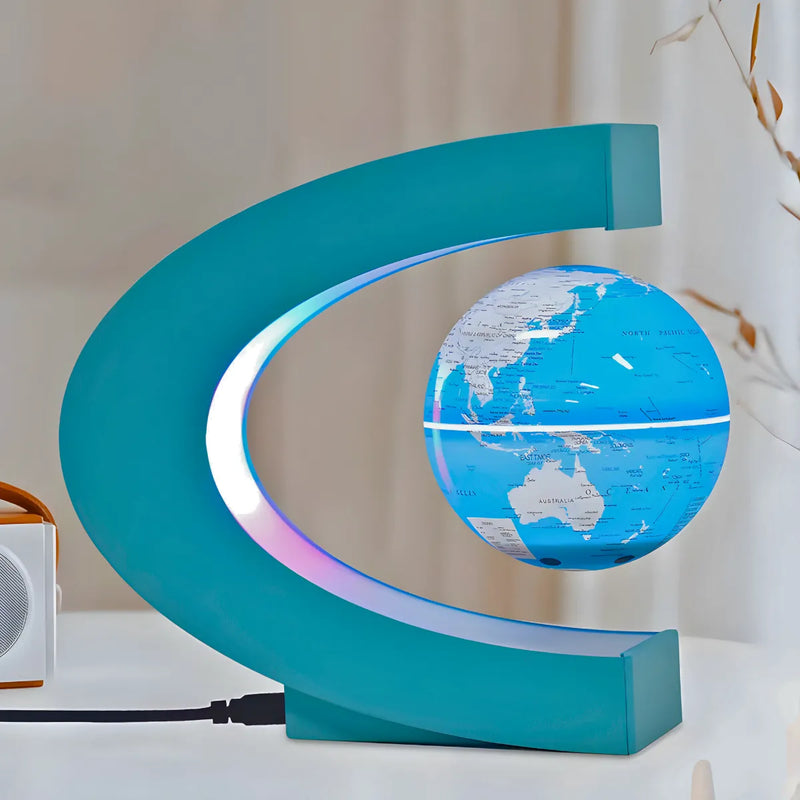 Luminária antigravidade magnético globo flutuante