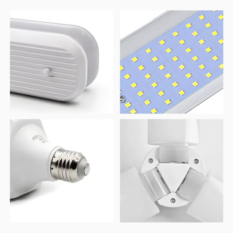 Lâmpada Led pétala 45w luz potente cor branco econômica